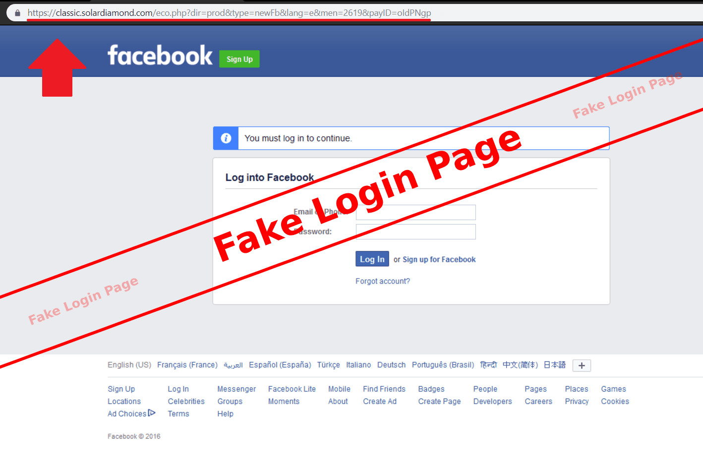 Scam alert: Facebook phishing attempts making the rounds